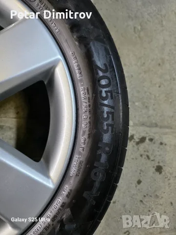 Джанти с гуми 5×112/16 цола vw golf pasat sharan , снимка 6 - Гуми и джанти - 56250467