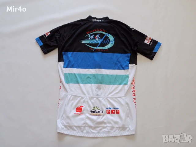 вело джърси craft тениска екип блуза фанела спорт мъжко шосейно колоездене оригинално L, снимка 2 - Спортни дрехи, екипи - 46608474