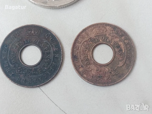 Британска Западна Африка,1952,54г,лот монети,British West Africa , снимка 11 - Нумизматика и бонистика - 51106750