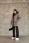 Двулицево Дамско Яке С Леопардов Мотив Със Силиконов Пълнеж Код S12, снимка 5