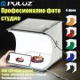 ПРОФЕСИОНАЛНО ФОТО СТУДИО С 6 ФОНА, 3 ЦВЯТА USB LED ОСВЕТЛЕНИЕ С РЕГУЛИРАНЕ НА ЯРКОСТТА, снимка 11