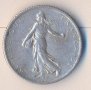 Франция стар сребърен франк 1915 година, снимка 2