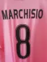 Ювентус Маркизио футболна тениска фланелка рядка розов екип Juventus Marchisio , снимка 3