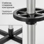 Вертикална стойка за съхранение на 4 автомобилни гуми, до 100 кг, снимка 8