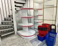 Търговско оборудване за хранителен магазин - стелажи, кошници, колички, снимка 13