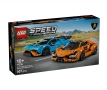 LEGO Speed Champions Lamborghini Revuelto & Huracán STO – двойни спортни болиди – официален LEGO кон, снимка 1