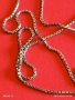 Сребърна верижка плетка box chain нежно стилно бижу 52415, снимка 2