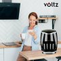Кафеварка Rosberg Voltz 450W с две чаши, Черна, 2 ГОДИНИ ГАРАНЦИЯ, снимка 10
