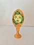 Великденско яйце, дървено №1 - златисто, снимка 13