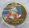 Сувенирна монета "Михаел Шумахер"F1, снимка 1