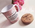 Подаръчен комплект за
 НАЙ-ДОБРАТА ЛЕЛЯ
🌸🌸🌸
Чаша и огледалце с послание
🌸🌸🌸, снимка 8
