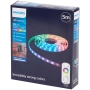 НОВА LED лента Philips 5м RGB 24W 1500lm – с дистанционно и режими, снимка 1