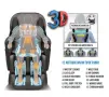 ПРОМОЦИЯ - Професионален масажен стол REXTON Z1-Champagne с 3D масаж, дълга масажна шина и Bluetooth, снимка 14