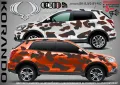 SsangYong Kyron SK-SJV3-SY-KY Кaмуфлаж Офроуд Джип Пикап Лодка Camouflage Off-Road стикери, снимка 2