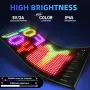 Двоен ред LED табло за съобщения, Bluetooth, USB 5V/2A, снимка 7