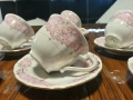 Стар български порцелан Изида чаши за кафе , снимка 2