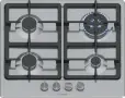 BOSCH Газов плот 60 cm Неръждаема стомана Серия 6, снимка 1
