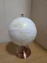 Чисто нов глобус Exerz 20cm в бяло и златисто, модел Metallic Golden World Globe , снимка 2