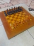 Стар Дървен Шах - Табла.Размери - 36х 36см., снимка 2