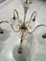 Полилей метал и стъкло/5 осветителни тела/-Австрия , снимка 8