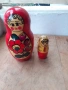 Матрьошка стара руска дарвена кукла 2 в 1, снимка 3