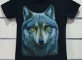 Нова детска тениска с дигитален печат Вълк, Серия Вълци, снимка 6