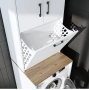 Шкаф за пералня с кош за пране, снимка 2