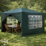 Просторна градинска шатра - стабилна конструкция и водоустойчива рамка, снимка 9