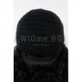 Дълга черна къдрава обемна лейс фронт перука Марсела, снимка 3