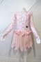Розова детска рокля за спортни танци, снимка 1 - Детски рокли и поли - 44421226
