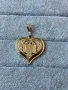 Златна висулка сърце 14карата, снимка 1