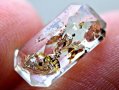 Уникален ултра рядък  петролен кварц диамант, снимка 11