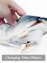 Интерактивна риба с дистанционно Floppy Fish Cat Toy, снимка 5