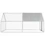 vidaXL Птичарник на открито, 2,75x4x1,92 м, поцинкована стомана, снимка 2