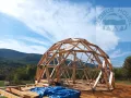 Tiny Domes: Геодезически Куполи за Глемпинг, Студио или Офис в Двора, снимка 5