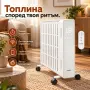Маслен радиатор KAMINER Arvell 2500 W с WiFi, снимка 8