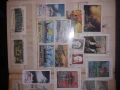 Античен класьор с няколко колекции стари марки, снимка 12