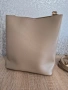 Бежова дамска чанта, снимка 4