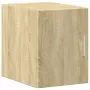 vidaXL Тесен шкаф, сонома дъб, 30x42,5x225 см, инженерно дърво, снимка 5