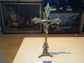 масивен кръст с христос, снимка 1 - Колекции - 29110438