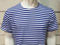 Нова мъжка класическа моряшка тениска на райе, снимка 3