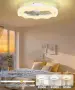 Таванен вентилатор JAYNLT с LED, 51 см, дистанционно и приложение, снимка 3
