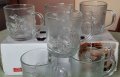 красиви стъклени чаши за чай/кафе, снимка 1 - Сервизи - 44151819