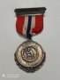 норвежки сребърен медал с маркировка , снимка 1 - Антикварни и старинни предмети - 42138430