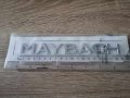 Майбах Maybach сребриста емблема надпис, снимка 2