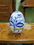 Рядко антикварно колекционерско порцеланово яйце- NEUNDORF , снимка 4