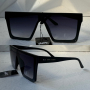 YSL Saint Laurent дамски слънчеви очила маска 2 цвята черни кафяви, снимка 2