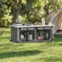 Сгъваем къмпинг шкаф Outsunny Camping Kitchen, снимка 8