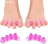 Разделители за пръсти: гел, за корекция, бурсит, розови - 1 чифт, снимка 1