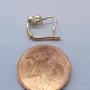 Единична златна обеца Сърце с циркон 14K (585) – 0.50 гр., снимка 7